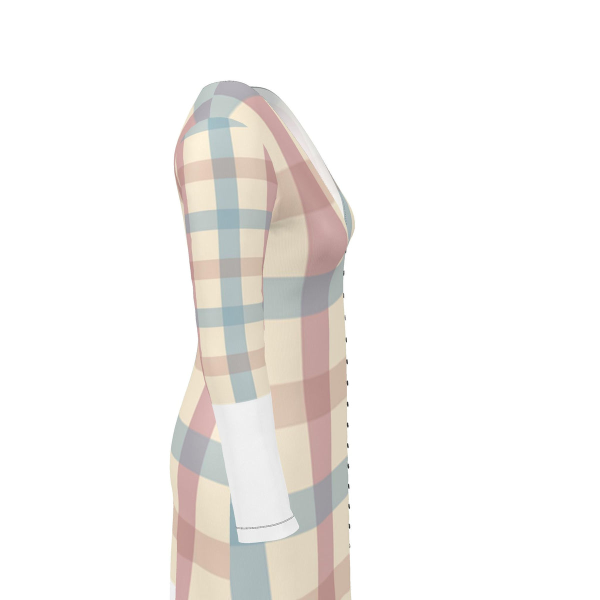 7 15 4™ Designer Button Dress