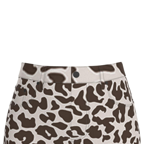 7 15 4™ Designer Denim Midi Skirt