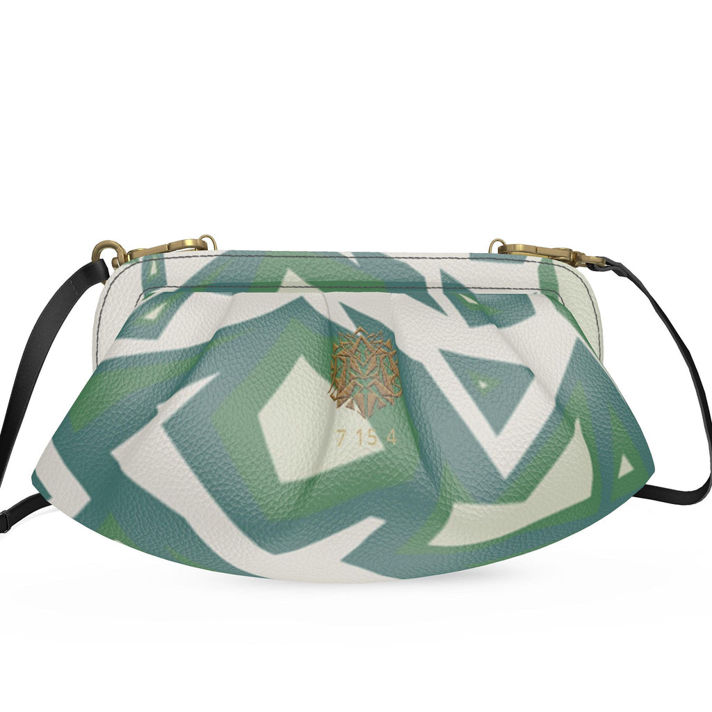 7 15 4™ Designer Pleated Leather Bag