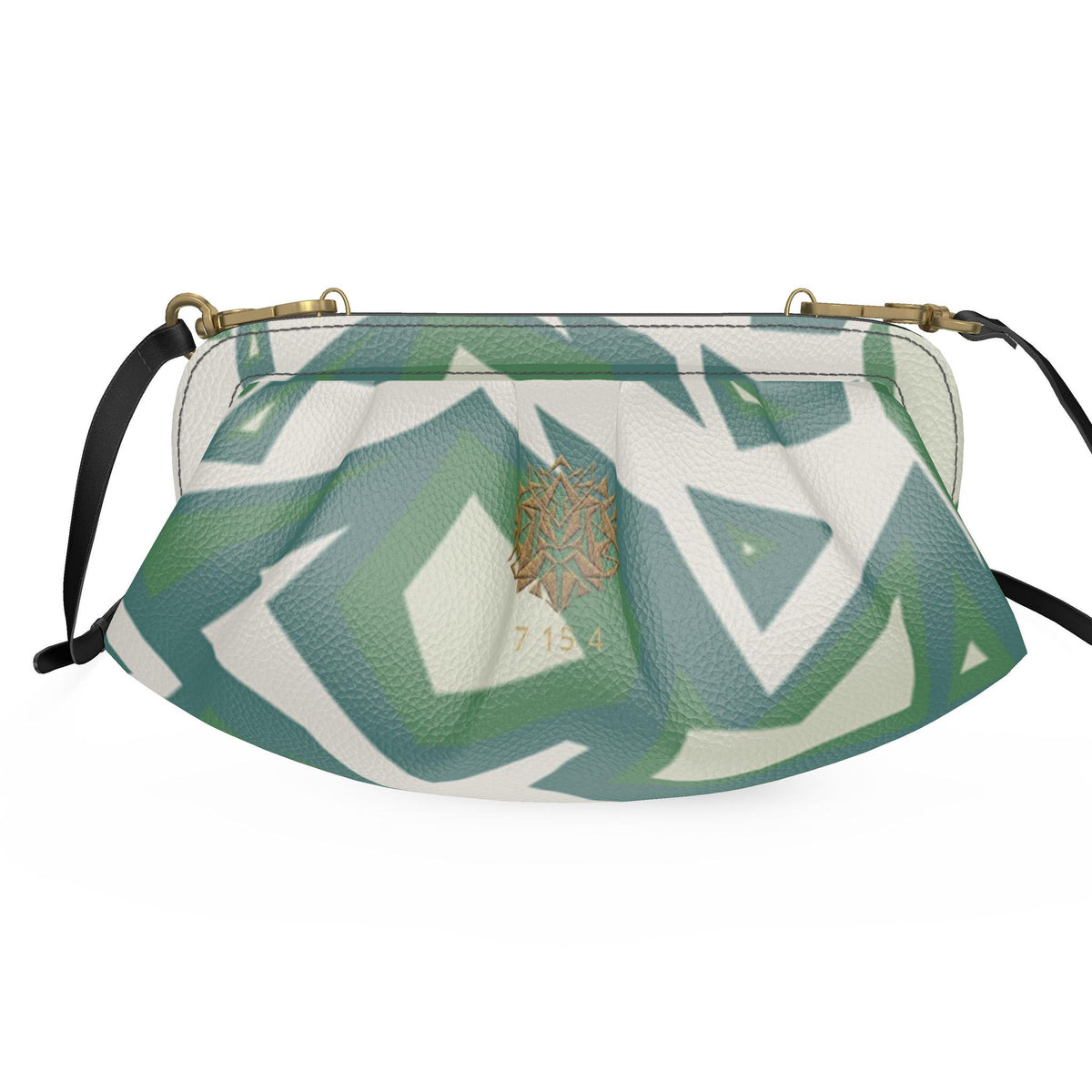 7 15 4™ Designer Pleated Leather Bag