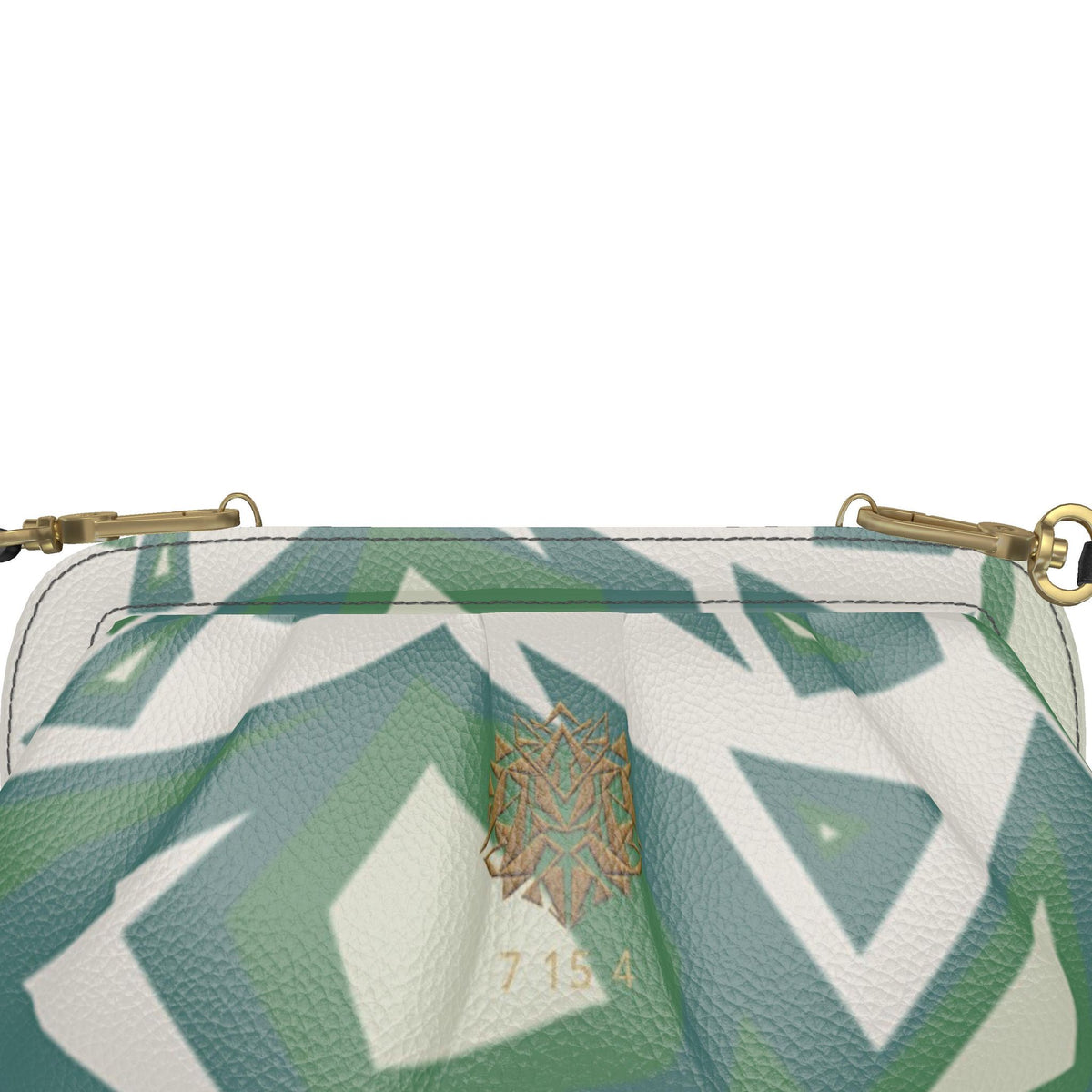 7 15 4™ Designer Pleated Leather Bag