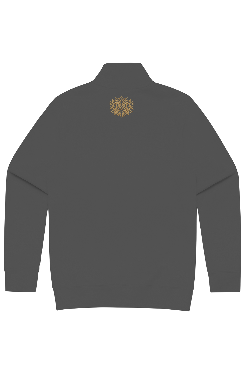 MENS STENCIL HALF ZIP