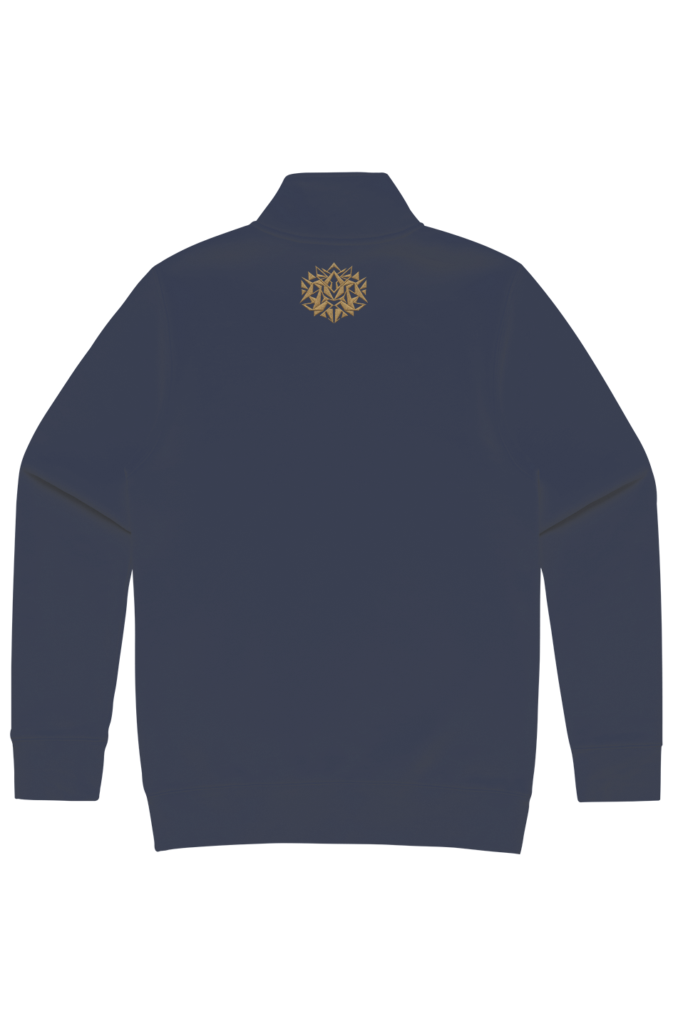 MENS STENCIL HALF ZIP